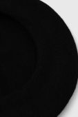 Вовняний берет United Colors of Benetton колір чорний вовна (3503811)