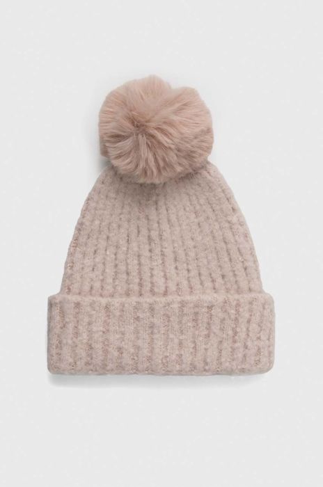 Шапка Aldo WALEA колір рожевий з товстого трикотажу WALEA.680 Шапка Aldo WALEA колір рожевий з товстого трикотажу WALEA.680