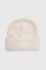 Шапка з домішкою вовни HUGO колір бежевий (3559536)