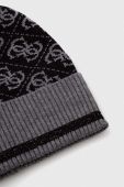 Шапка Guess колір чорний (3601800)