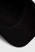 Кепка Guess колір чорний однотонна (3650537) Кепка Guess колір чорний однотонна (3650537)