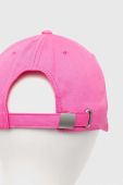 Бавовняна бейсболка Superdry колір рожевий з аплікацією (3601804) Бавовняна бейсболка Superdry колір рожевий з аплікацією (3601804)