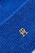 Шапка з домішкою вовни Tommy Hilfiger колір блакитний (3605456)
