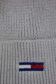 Шапка і шарф Tommy Jeans колір сірий Шапка і шарф Tommy Jeans колір сірий