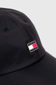Кепка Tommy Jeans колір чорний з аплікацією (3601805)