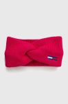 Пов'язка Tommy Jeans колір рожевий