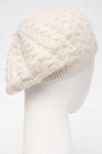Берет з домішкою вовни Lauren Ralph Lauren колір бежевий Берет з домішкою вовни Lauren Ralph Lauren колір бежевий