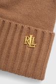 Шапка Lauren Ralph Lauren колір бежевий (3605471) Шапка Lauren Ralph Lauren колір бежевий (3605471)