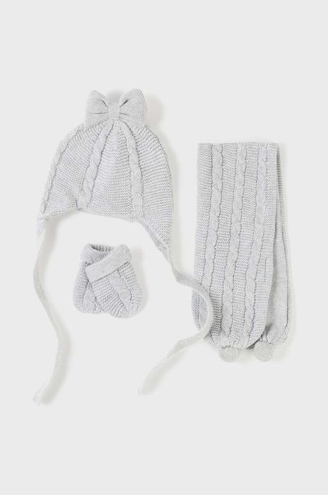 Дитячий комплект Mayoral Newborn Gift box колір сірий Дитячий комплект Mayoral Newborn Gift box колір сірий