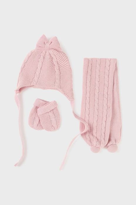 Дитячий комплект Mayoral Newborn Gift box колір рожевий