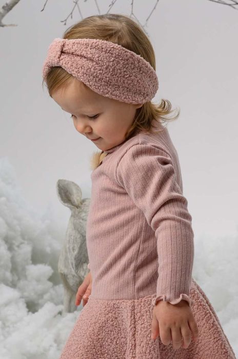 Дитяча пов'язка Jamiks RIKKE колір рожевий Дитяча пов'язка Jamiks RIKKE колір рожевий