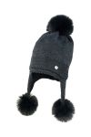 Дитяча шапка Jamiks колір чорний (3553802)