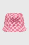 Дитячий капелюх United Colors of Benetton колір рожевий
