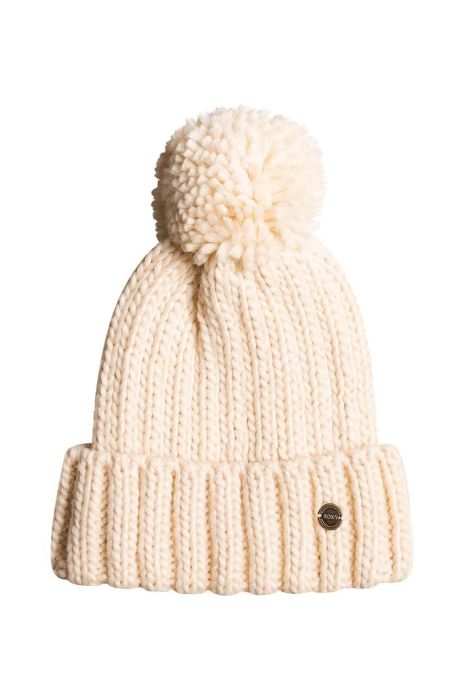 Дитяча шапка Roxy TRAFFIC JAM HDWR колір бежевий