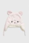 Дитяча шапка United Colors of Benetton колір рожевий (3650546)
