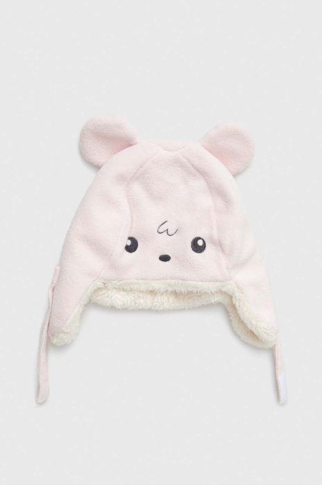 Дитяча шапка United Colors of Benetton колір рожевий (3650546)