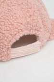 Дитяча шапка United Colors of Benetton колір рожевий з товстого трикотажу (3634590)