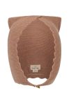 Шапка для немовлят Konges Sl?jd колір бежевий з тонкого трикотажу вовна (3527950)