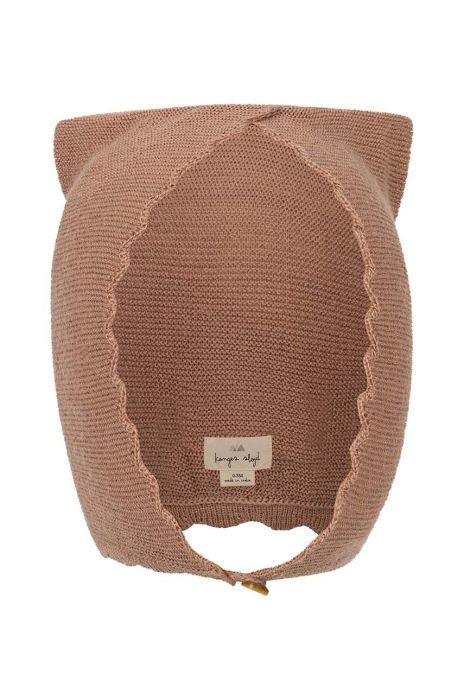 Шапка для немовлят Konges Sl?jd колір бежевий з тонкого трикотажу вовна (3527950) Шапка для немовлят Konges Sl?jd колір бежевий з тонкого трикотажу вовна (3527950)