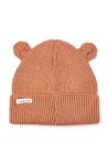Дитяча бавовняна шапка Liewood колір помаранчевий з бавовни