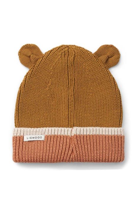 Дитяча бавовняна шапка Liewood колір рожевий з бавовни (3408381)