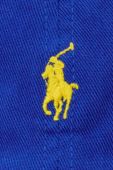 Дитяча бавовняна кепка Polo Ralph Lauren з аплікацією колір блакитний (3470491) Дитяча бавовняна кепка Polo Ralph Lauren з аплікацією колір блакитний (3470491)