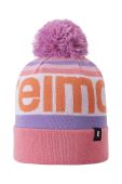 Дитяча шапка Reima Taasko колір рожевий