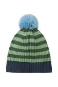 Дитяча вовняна шапка Reima Tipla колір зелений вовна