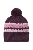 Дитяча вовняна шапка Reima Pampula колір бордовий вовна