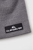 Дитяча шапка Quiksilver CUSHY 3 YOUTH HDWR колір сірий з тонкого трикотажу