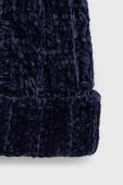 Дитяча шапка United Colors of Benetton колір синій з тонкого трикотажу (3597590)