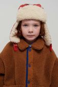 Дитяча шапка Bobo Choses колір коричневий