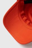 Бавовняна бейсболка Tommy Jeans колір помаранчевий однотонна Бавовняна бейсболка Tommy Jeans колір помаранчевий однотонна