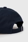 Бавовняна бейсболка BOSS з аплікацією колір темно-синій (3296601)