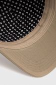 Бавовняна бейсболка BOSS колір бежевий з аплікацією (3351418) Бавовняна бейсболка BOSS колір бежевий з аплікацією (3351418)