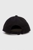 Бавовняна бейсболка HUGO колір чорний з принтом (3376522) Бавовняна бейсболка HUGO колір чорний з принтом (3376522)