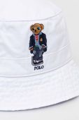 Бавовняний капелюх Polo Ralph Lauren колір білий з бавовни (3302765) Бавовняний капелюх Polo Ralph Lauren колір білий з бавовни (3302765)