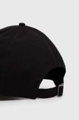 Бавовняна бейсболка EA7 Emporio Armani колір чорний з принтом (3588117) Бавовняна бейсболка EA7 Emporio Armani колір чорний з принтом (3588117)