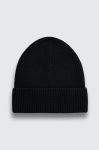 Шапка з домішкою кашеміру Marc O'Polo колір чорний з тонкого трикотажу Шапка з домішкою кашеміру Marc O'Polo колір чорний з тонкого трикотажу