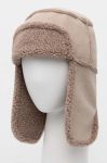 Шапка UGG колір бежевий Шапка UGG колір бежевий