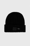 Вовняна шапка Paul&Shark колір чорний вовна Вовняна шапка Paul&Shark колір чорний вовна