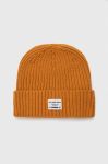 Шапка з домішкою вовни Pepe Jeans Griffin колір помаранчевий Шапка з домішкою вовни Pepe Jeans Griffin колір помаранчевий