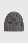 Шапка з домішкою вовни AllSaints колір сірий з товстого трикотажу (3686303) Шапка з домішкою вовни AllSaints колір сірий з товстого трикотажу (3686303)