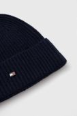Кашемірова шапка Tommy Hilfiger колір синій з тонкого трикотажу вовна (3597597)
