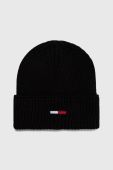 Шапка і шарф Tommy Jeans колір чорний (3519845) Шапка і шарф Tommy Jeans колір чорний (3519845)
