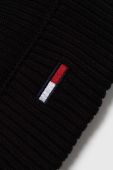 Шапка і шарф Tommy Jeans колір чорний (3519845) Шапка і шарф Tommy Jeans колір чорний (3519845)