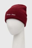 Шапка Tommy Jeans колір бордовий з тонкого трикотажу (3445831) Шапка Tommy Jeans колір бордовий з тонкого трикотажу (3445831)