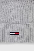 Шапка Tommy Jeans колір сірий з тонкого трикотажу (3461978)