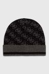 Шапка Guess колір чорний (3582368) Шапка Guess колір чорний (3582368)