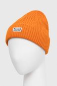 Шапка Marmot колір помаранчевий з товстого трикотажу Шапка Marmot колір помаранчевий з товстого трикотажу